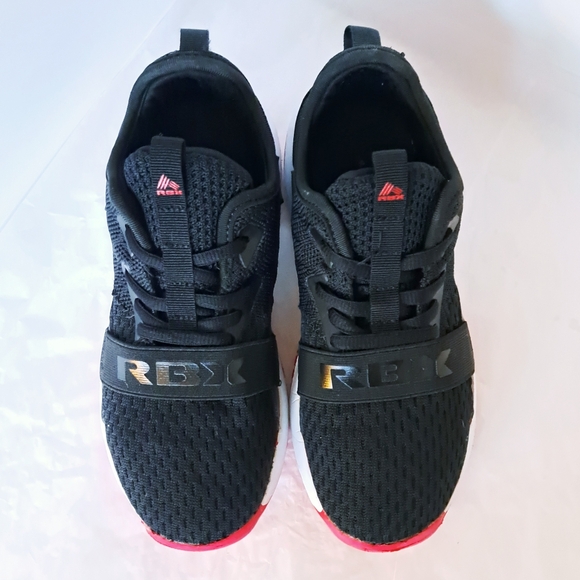 Reebok RBX Prime boys training shoes Red/Black/White Size 3Y (21.6cm) - Picture 2 of 7